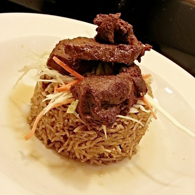 Pilau Beef Plate